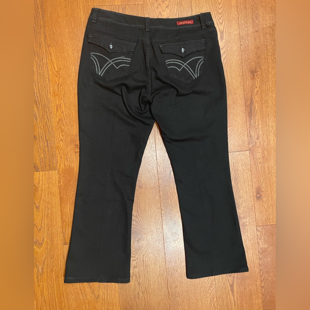 Sasson black bootcut vintage jeans 16 - Picture 3 of 5